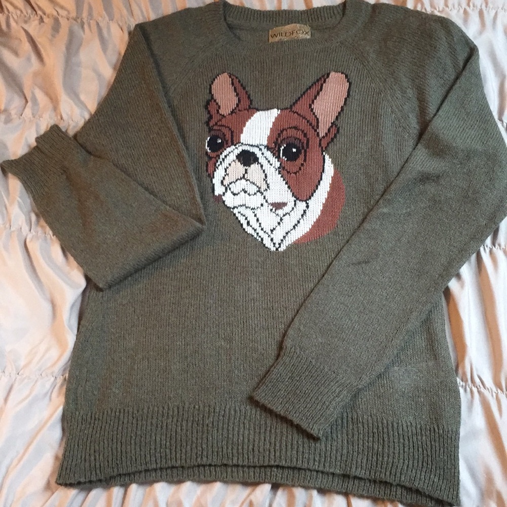 Wildfox White Label Bulldog Sweater - image 2